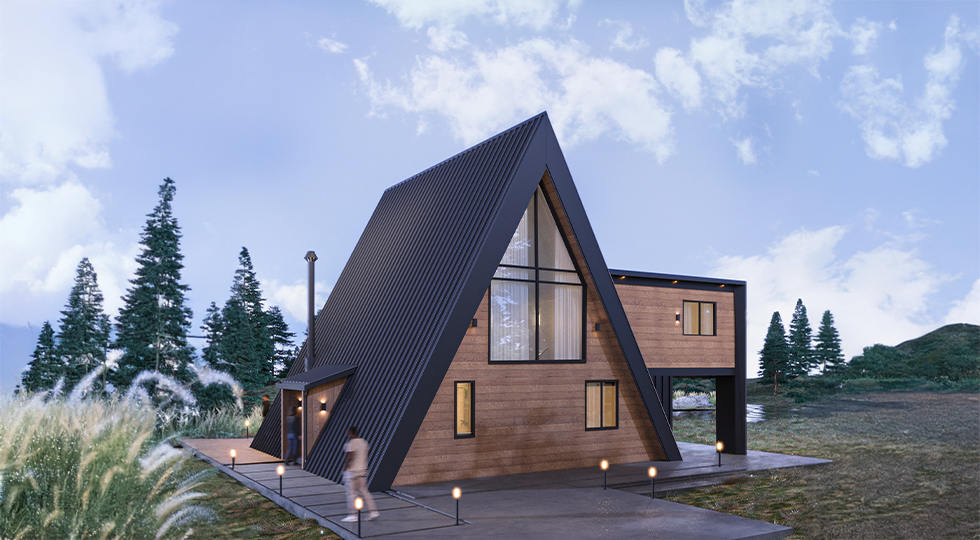 AFRAME_WITH_EXTENSION_RUSTIC_STYLE_VIEW03
