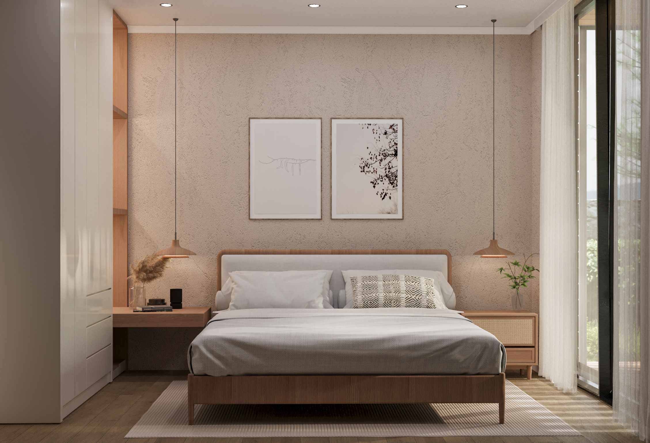 2 Kenmare_BohoStyle-Bedroom2_View02