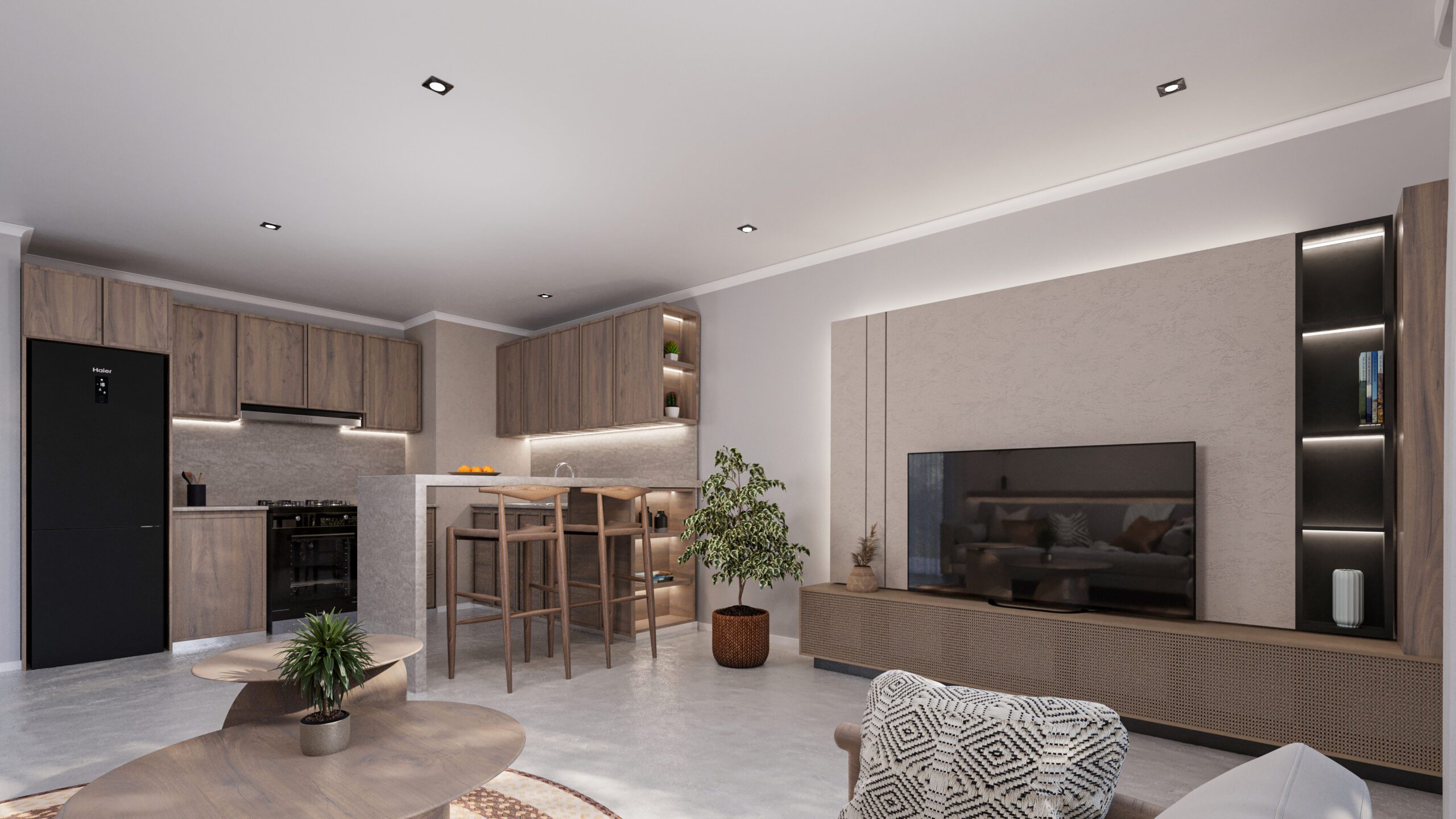 2 Windsor_RusticStyle_Tv+Kitchen_View02