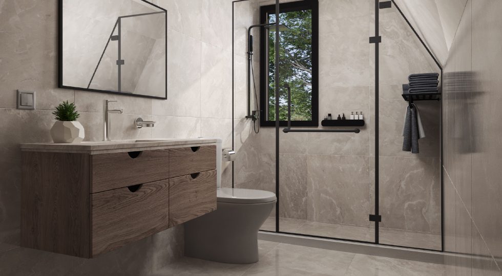 HH-A-FRAME-RUSTIC-BOHO STYLE-BATHROOM 01 VIEW 02